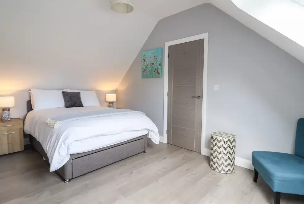 Bedroom at Ysgubor Tyddyn Isaf