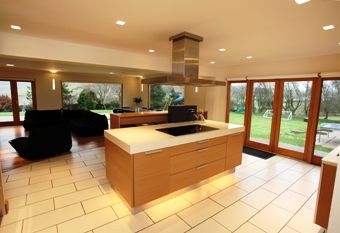 Lodge with swimming pool and private fishing, Aberdeenshire, Scotland