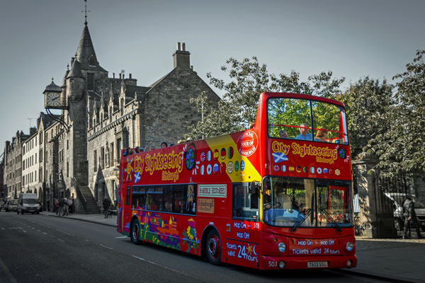 Edinburgh bus tour