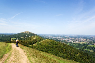 Malvern Hills, perfect for self-catering walking holidays