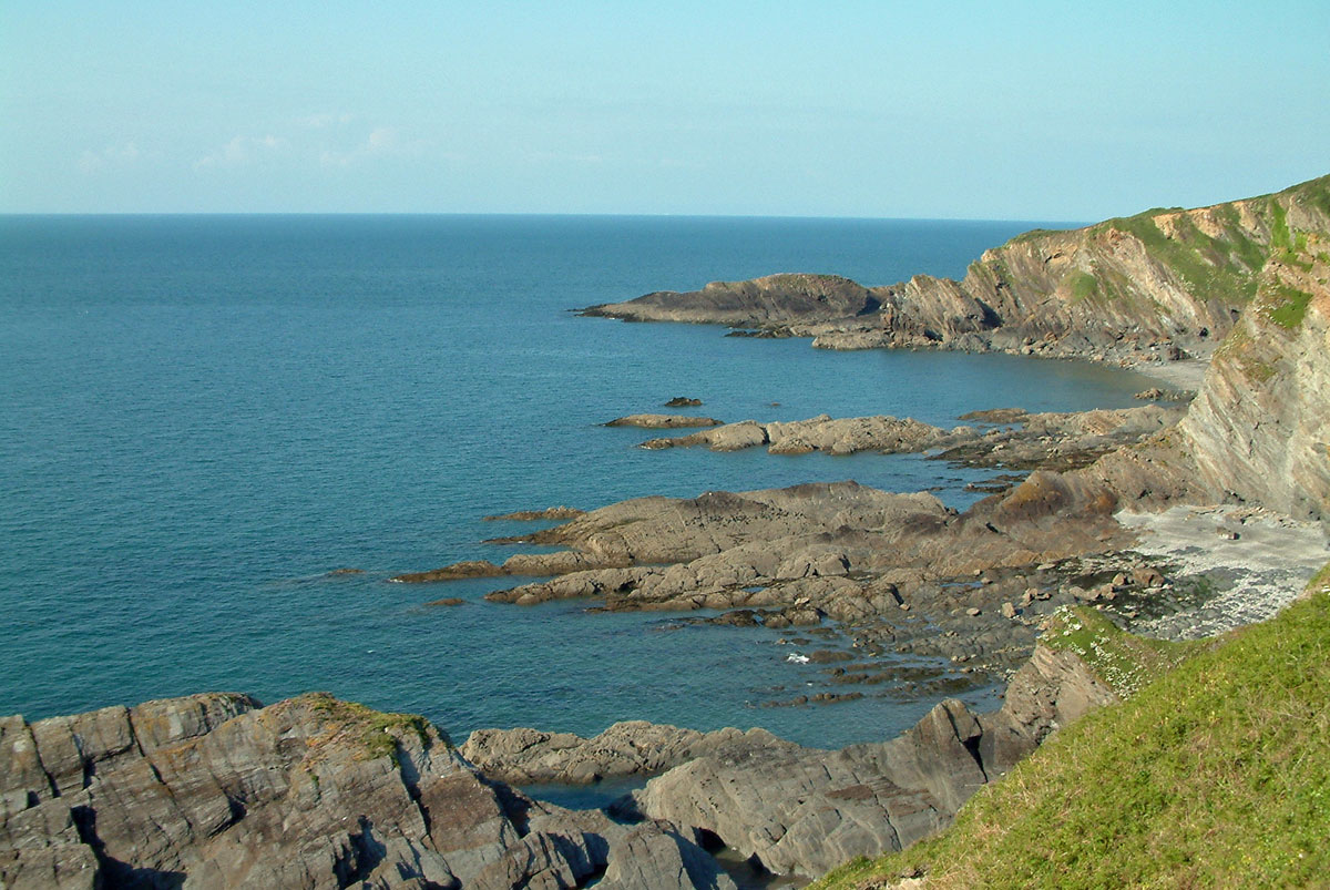 north devon coast near combe martin