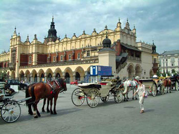 Cracow old square