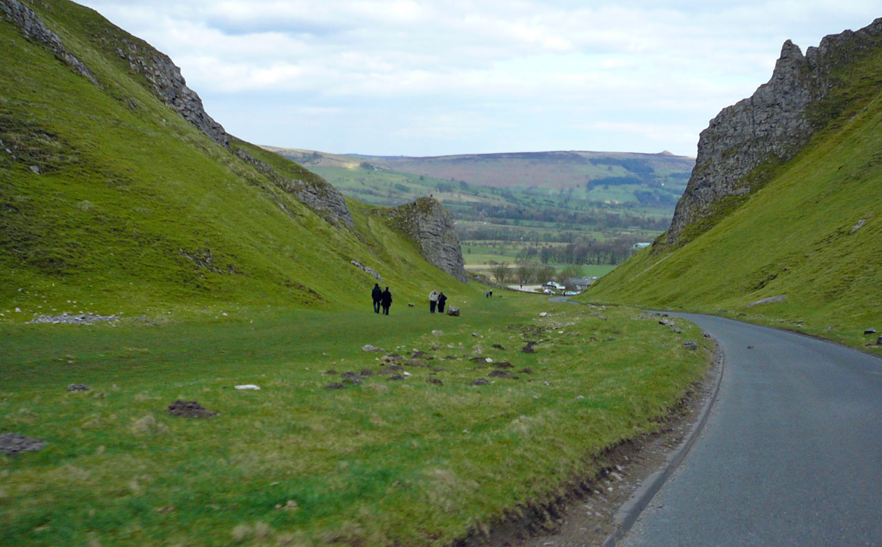 Road to Mam Tor - the shivering mountain