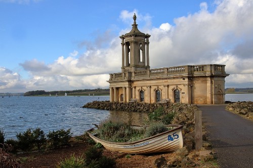 Rutland water church