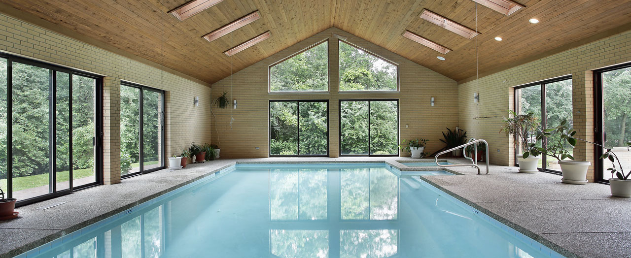 accommodation with swimming pool