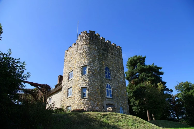 Unique fort tower house
