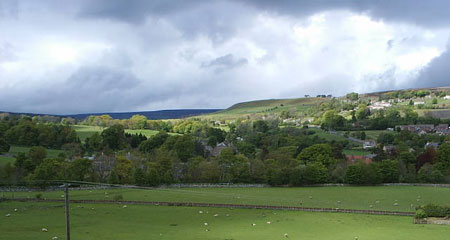 weardale cottages in the north of England