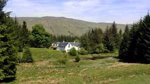 self catering cottages Killin Perthshire