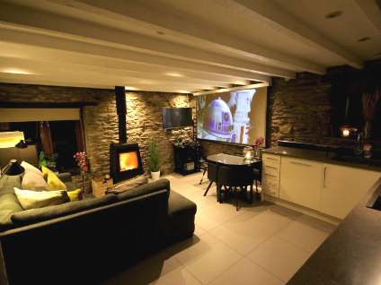 Cottage with home cinema