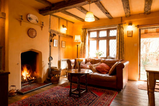 Old Monkey Cottage with Roaring Open Fire