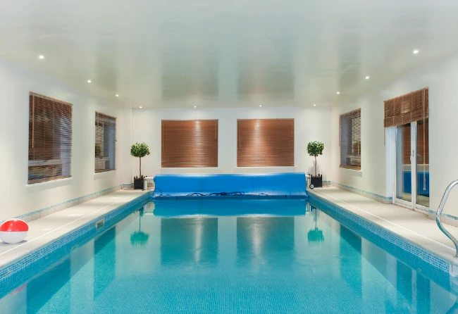Private indoor swimming pool