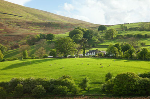 Remote rural retreat in England