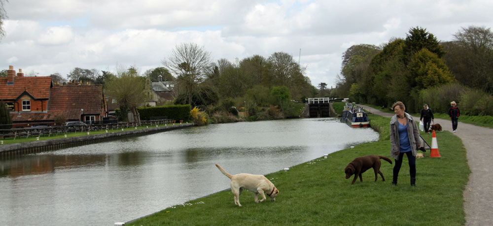 Kennet and Avon Canal in Devizes