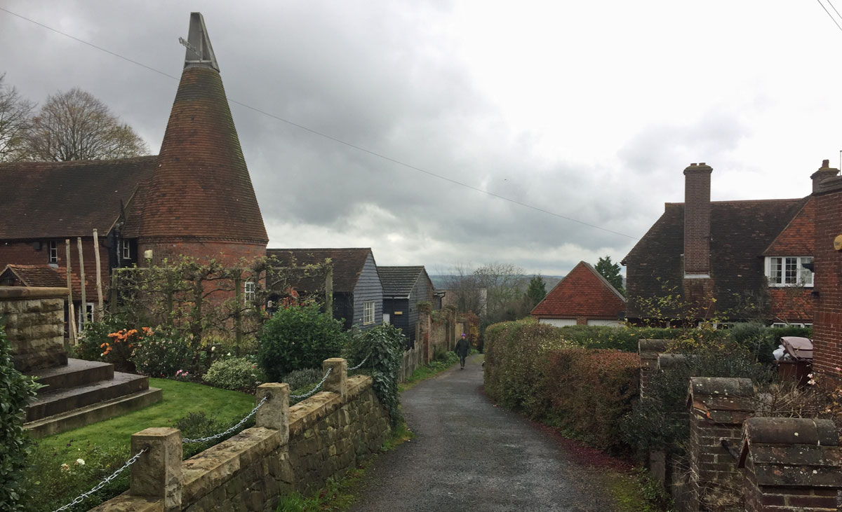 a local walk in Goudhurst