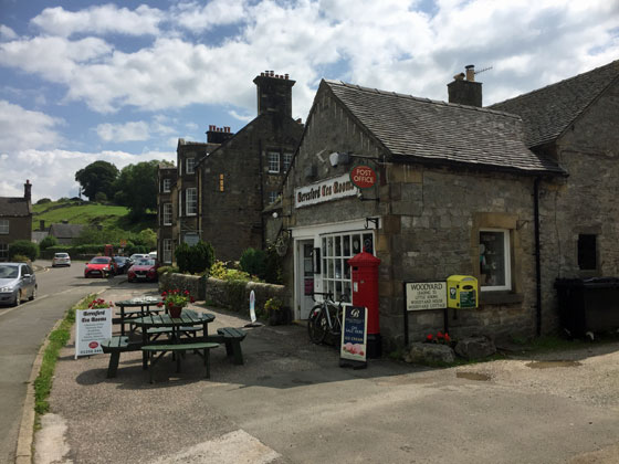 The village of Hartington Peak District