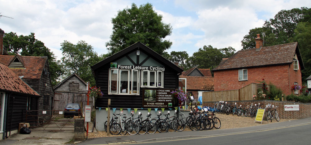 Cycling on holiday in the New Forest