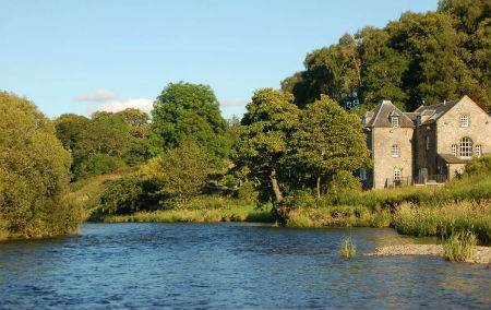 Riverside holiday house