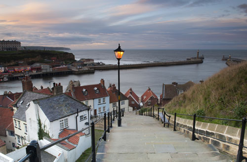 take the dogs down the 199 steps in Whitby